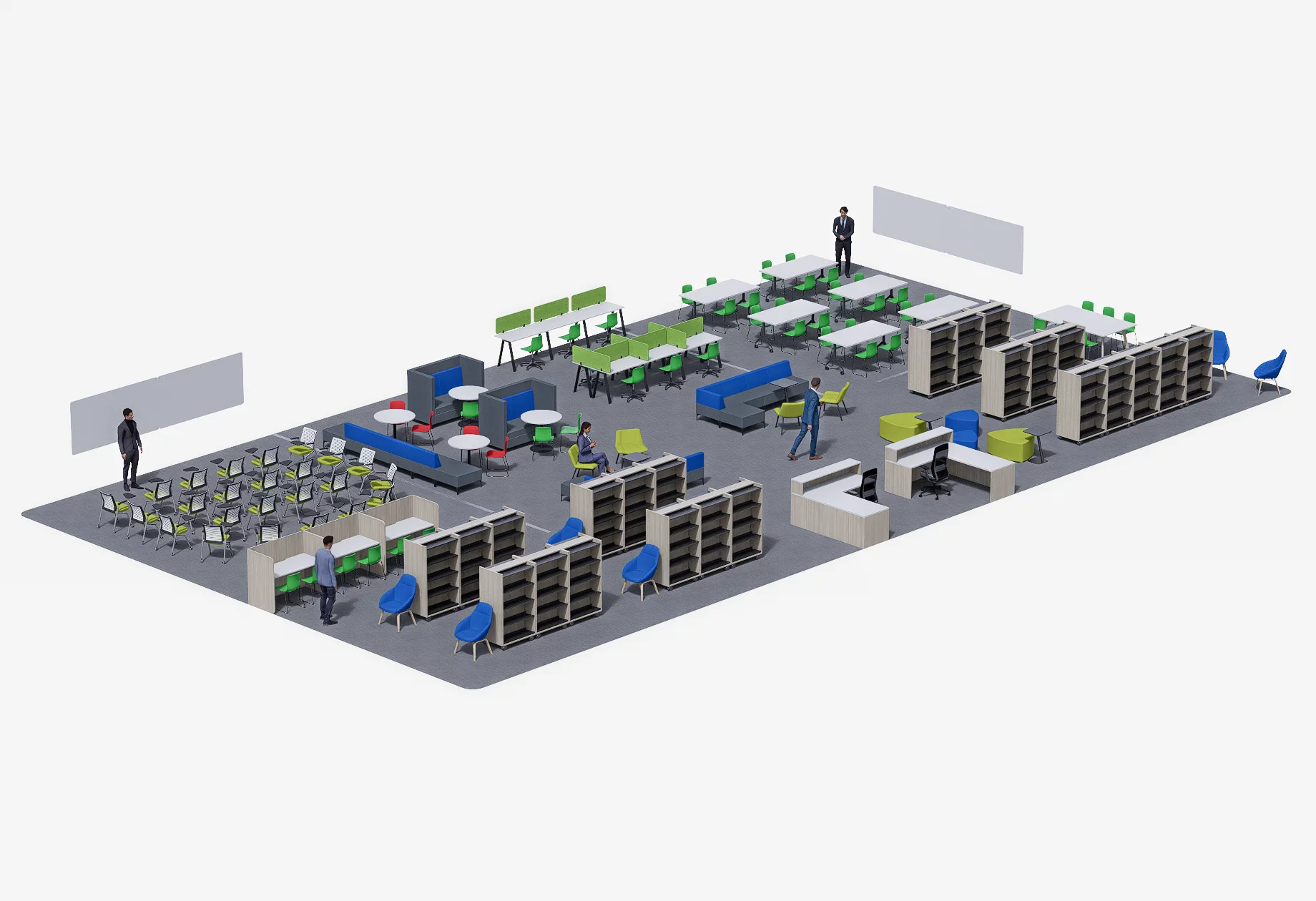 School Library Space Concept 1 10