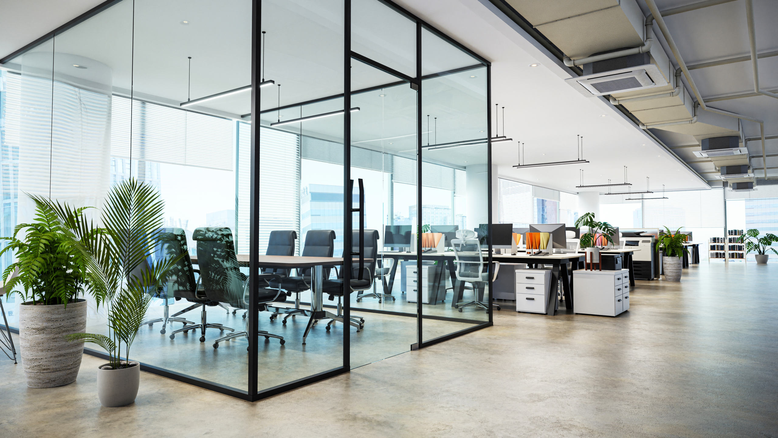 office space for 100 employees